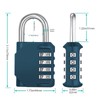 ZHEGE Combination Padlock for Locker, Code Padlock Outdoor or Fence