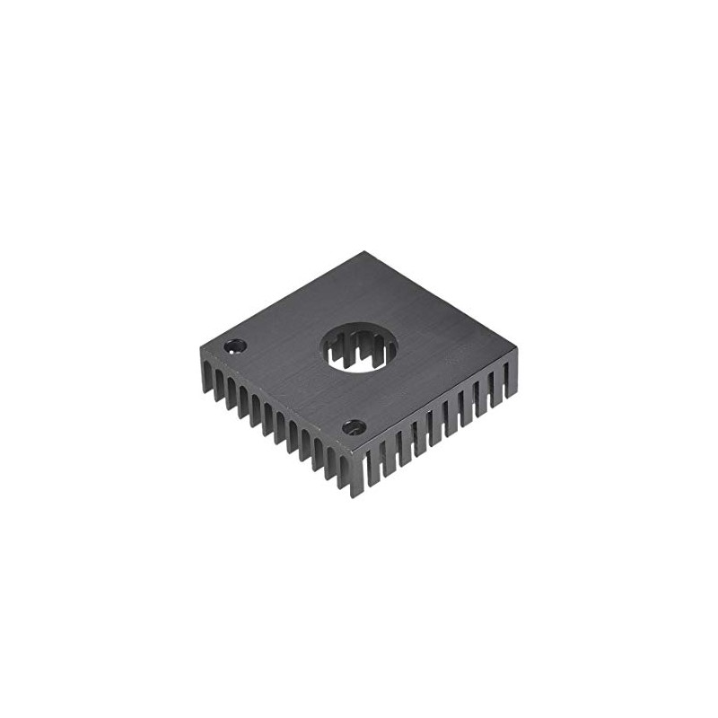 sourcing map Heatsink with Hole for Stepper Motor,3D Printer 40x40x11mm