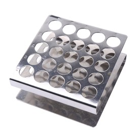 ULTECHNOVO Test Tube Stand Holder Z-shape Test Tube Rack Carry Tray for School Lab Supplies