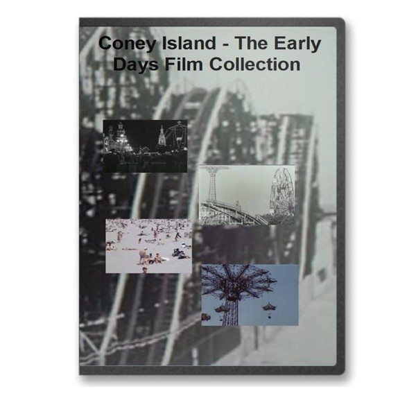 Coney Island - The Early Days Film Collection DVD - Amusement Parks, Roller Coasters, The Boardwalk, Beaches and More
