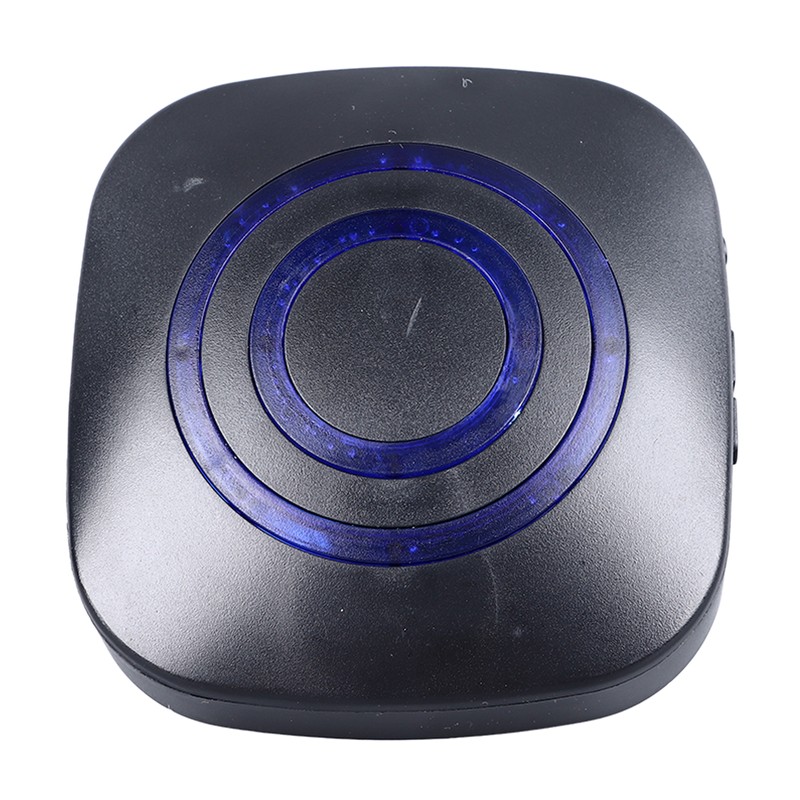 Motion Sensor Doorbell Black 38 Ringtones Wireless Door Entry Welcome