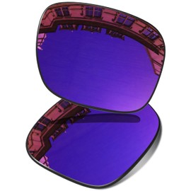 Vonxyz Lenses Replacement for Oakley Sliver XL OO9341 Sunglass - Violet MirrorCoat Polarized