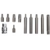 Spline Socket Bit Set 11 Piece 1/2 Drive Standard and
