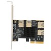 PCI‑E Riser Card PCI‑E X4 1 to 4 PCI Express