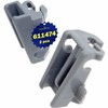 2 Pieces of Fixing Bearings for Dishwasher Basket with the