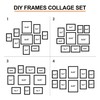 iRahmen Collage Picture Frames Set of 10, Wall Decor for