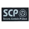 Black SCP Foundation Special Containment Procedures Foundation Logo Military Hook