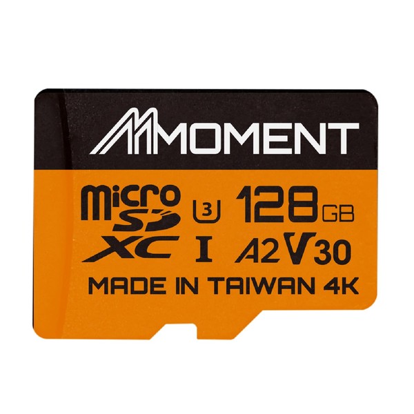 MMOMENT 128GB Lite Micro SD Card, A2, UHS-I, U3, V30,