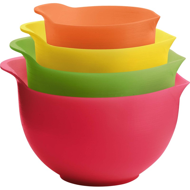 Trudeau Bamboo Melamine Measuring Cups, Set of 4