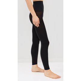 commando Women's Ultimate Opaque Footless Tights, Black, S