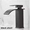 Waterfall Bathroom Faucet for Sink Basin – Hot & Cold