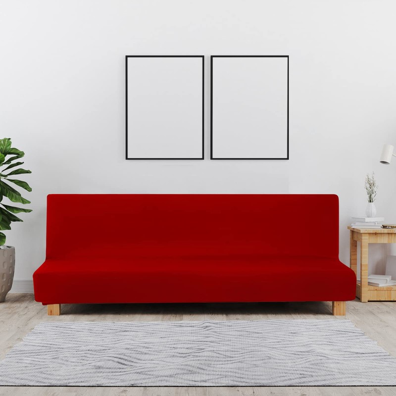 YancLife Sofa Cover 3-Seater Without Armrest, Stretch Sofa Cover without
