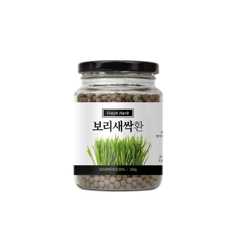 신선약초 국산 보리새싹환 180g 새싹보리환 Fresh Herbal Domestic Barley Sprout