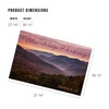 Asheville, North Carolina, Blue Ridge Parkway, Sunset (1000 Piece Puzzle,