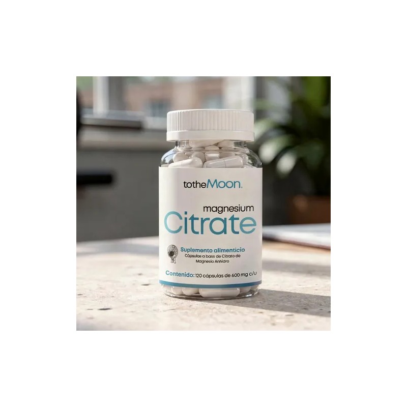 Citrato Magnesio Potasio 120 Alta Absorción