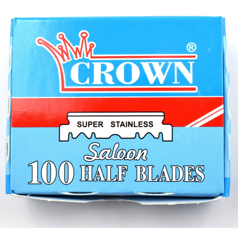 100 Crown Single Edge Razor Blades