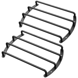 AICARS Metal Car Bar Grille Audio 8 Inches Speaker Subwoofer Grill Grille Cover 4 Bars- Pack of 2