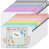 EOOUT 24pcs Mesh Zipper Pouch Bags A3 Extra Large Document