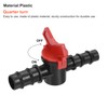 sourcing map Ball Valve 19mm x 16mm Barb Connector Shut