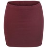 RED by EMP Ladies Black and Red Short Skirt Twin