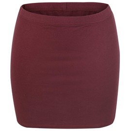 RED by EMP Ladies Black and Red Short Skirt Twin Pack, black / bordeaux