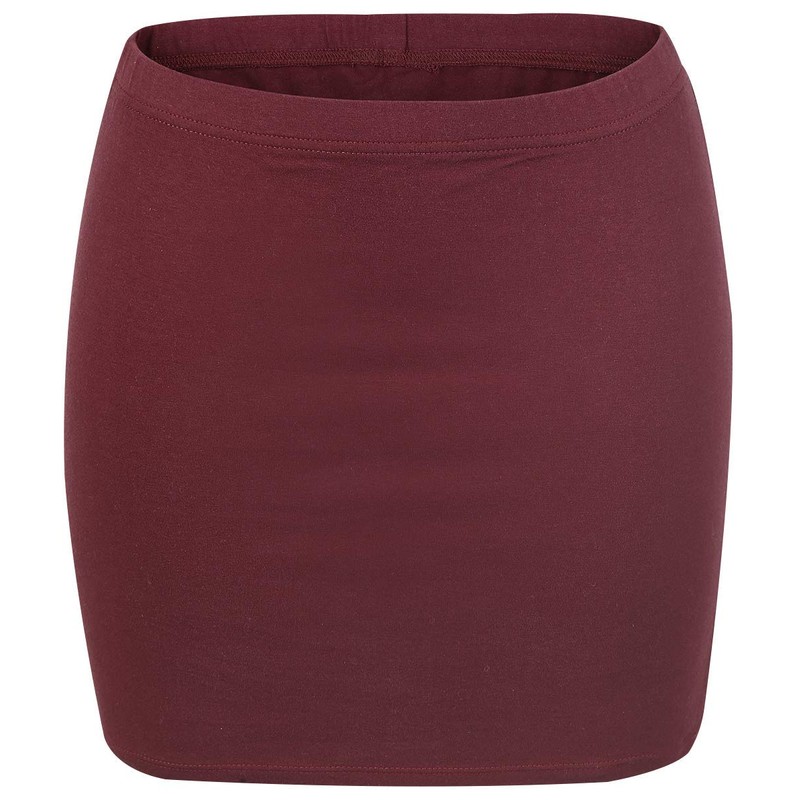 RED by EMP Ladies Black and Red Short Skirt Twin