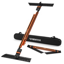 ROVITEK Stair Tread Template Tool - Stair Measuring Tool & Stair Tread Gauge,Stair Gauges for Stair Measurement and Shelf Layout, No Assembly Required, Storage Bag Included