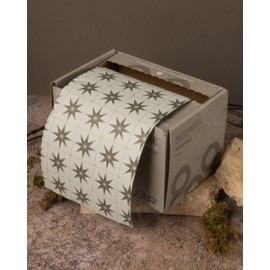 Framar Sage Embossed Roll Aluminum Foil, Hair Foils For Highlighting - Medium 320 ft