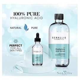 Suero De Acido Hialuronico De 8 Onzas Liquidas Y 2 Onzas