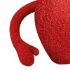 Red Heart Pillow Cartoon Plush Soft Comfortable Heart Shaped Pillow