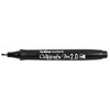 artline Supreme Calligraphy Pen Marker 2mm Tip - Black (Pack