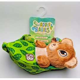 Fiesta Swaddle Babies Plush Toy Cuddle Bear 9.5 inches Fiesta