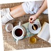 ABOOFAN 2Pcs Thick Absorbent Tea Towel Chinese Style Teapot Mat