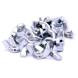 M4 (4mm) Wing Nut - Steel (Pack of 20)