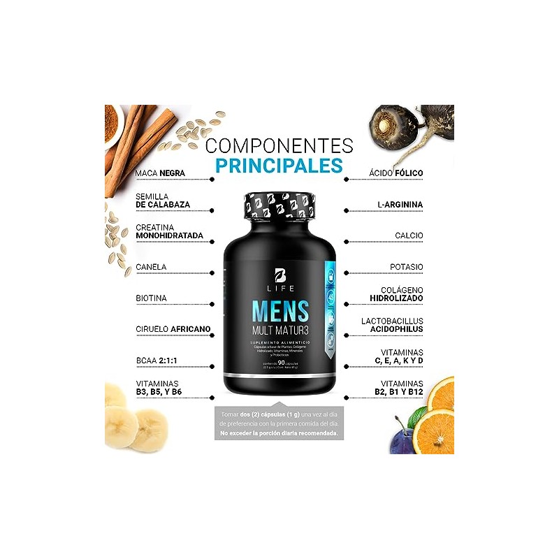 Life Multivitamínico Hombre Años Cápsulas