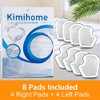 Kimihome Kimihome Sesamoiditis Pads, 8 Pieces of Gel Metatarsal Cushions,