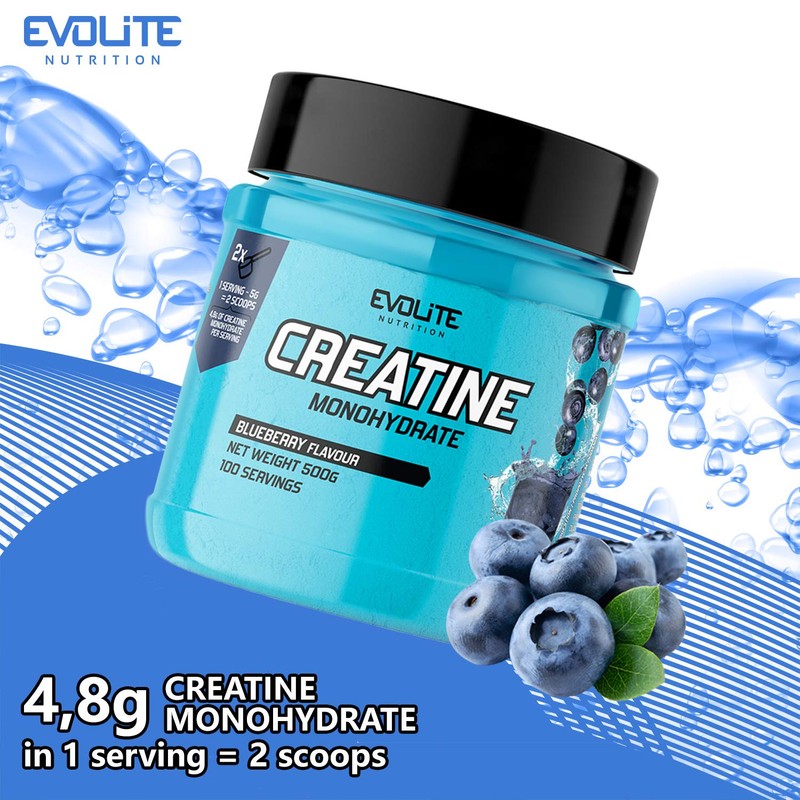 Creatine Monohydrate 500 g - Taurine Creatine Powder, Pre Workout