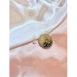 Carol Jewelry Gold Letter G pendant 18k Solid Yellow Gold Charm Initial for Necklace for Women and Men