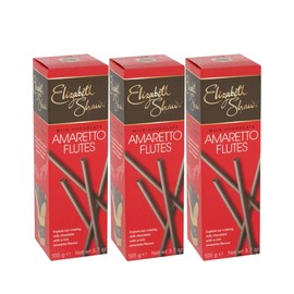 Elizabeth Shaw Luxuriöse Schokoladenflöten 105 g (Milchschokolade Amaretto, 3 Packungen)