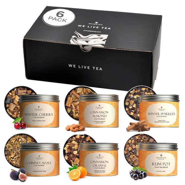 Prime Tea - Fruit Tea Sampler Set - Assorted Variety