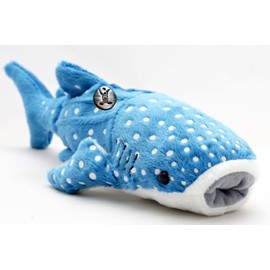 Whale Shark Cuddly Toy Shark Whale Rhincodon Plush Toy Fish 29 cm Blue - Cuddly Toys *biz