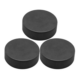 Yardwe Hockey Training Accessories Hockey Training Puck Ice Hockey Product Indoor Hockey Hockey Puck in the Gym Multifunctional Ice Puck Practical Hockey Puck Black