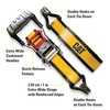 Cat 2 Piece Ratchet Tie Down Set with Soft Hooks