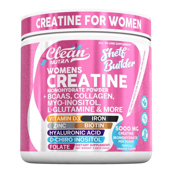 Creatine for Women | Creatine Monohydrate + BCAA Powder Myo-Inositol