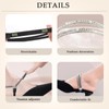 SKHAOVS 3 Pairs of Elastic High Heels Shoe Straps, Shoe