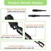 2 Pcs Magnetic Pivot Drill Bit Holder, 1/4 "Multi Angle