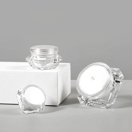 Cream, lotion, empty cosmetic bottle, highly transparent container, 5g, cosmetic case, cosmetic container, lotion jar / 크림 로션 화장품 공병 고투명 용기 5g 화장품케이스 화장품용기 로션통