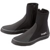 TUSA DB0104 3mm Diving Boots 9.1 inches (23 cm) BK