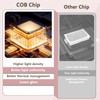 Red Light Lamp with Stand, Relhafethy Red Light COB Chip