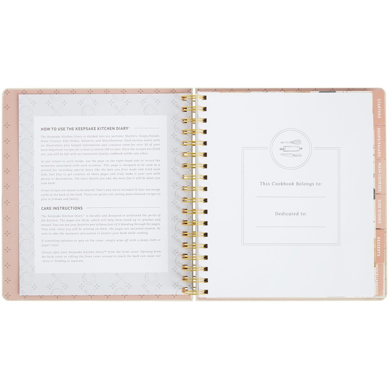 C.R. Gibson, Lily & Val Lemons Kitchen Diary, Family Recipe